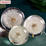 Dandelion Crystal Glass Ball