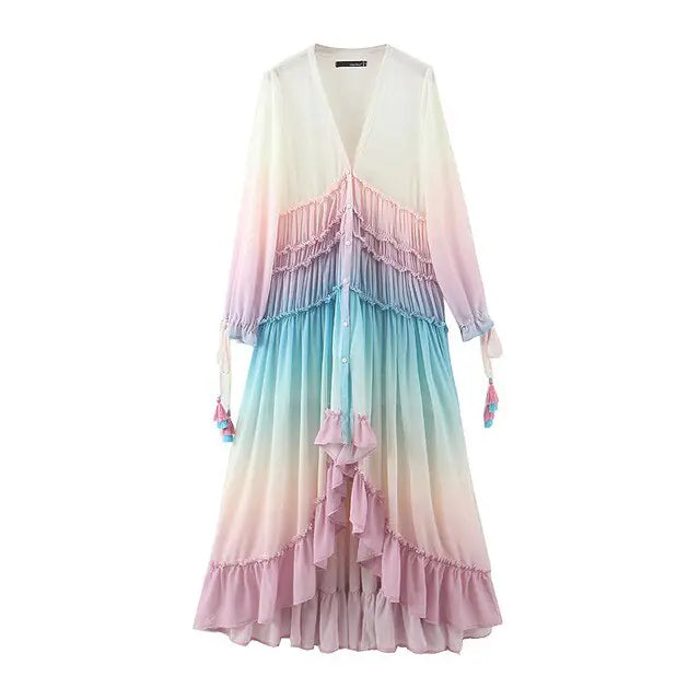 Women's Bohemian Summer Dress