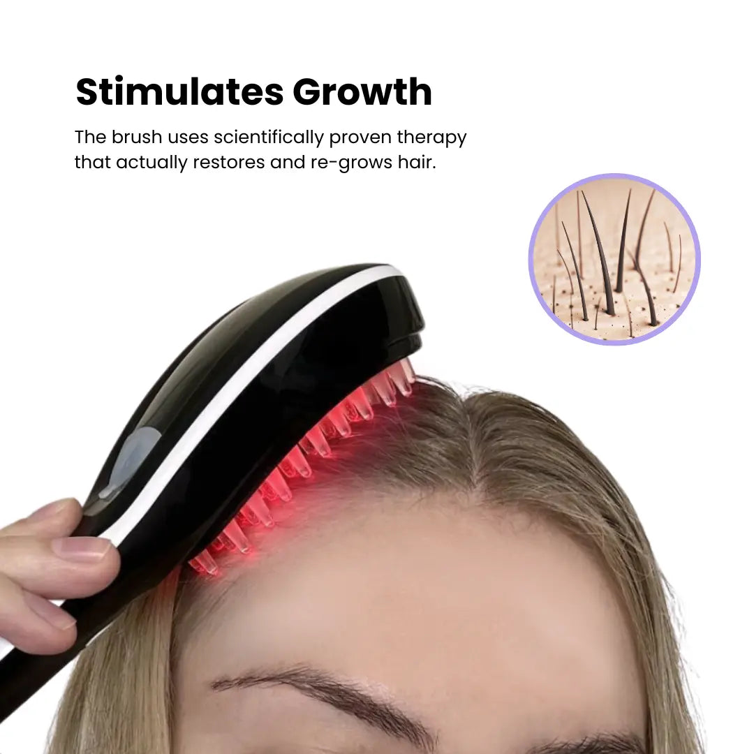 Light Therapy Skincare Hair Brush