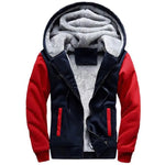 Men's Casual Furry Hoodie Jacket