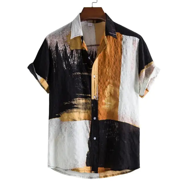 Men's Summer Printed Fashion Shirt