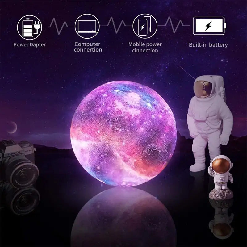 Cosmic Radiance Lunar Lamp