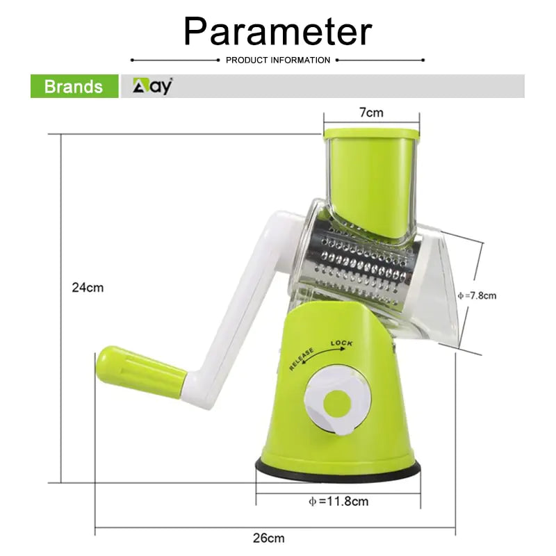 STOMART.CO.UK Manual  Vegetable Slicer Home Tools Kitchen Slicer Free Text