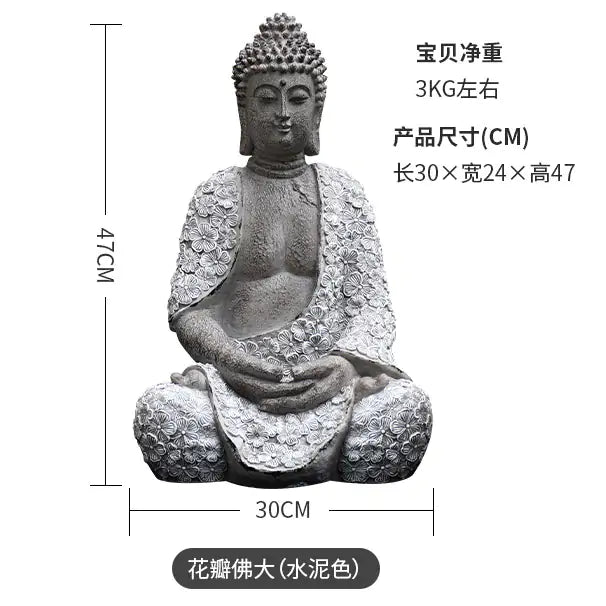 Buddha Statue Outdoor Ornament