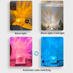 Oceanic Water Wave Rotating Projector Lamp