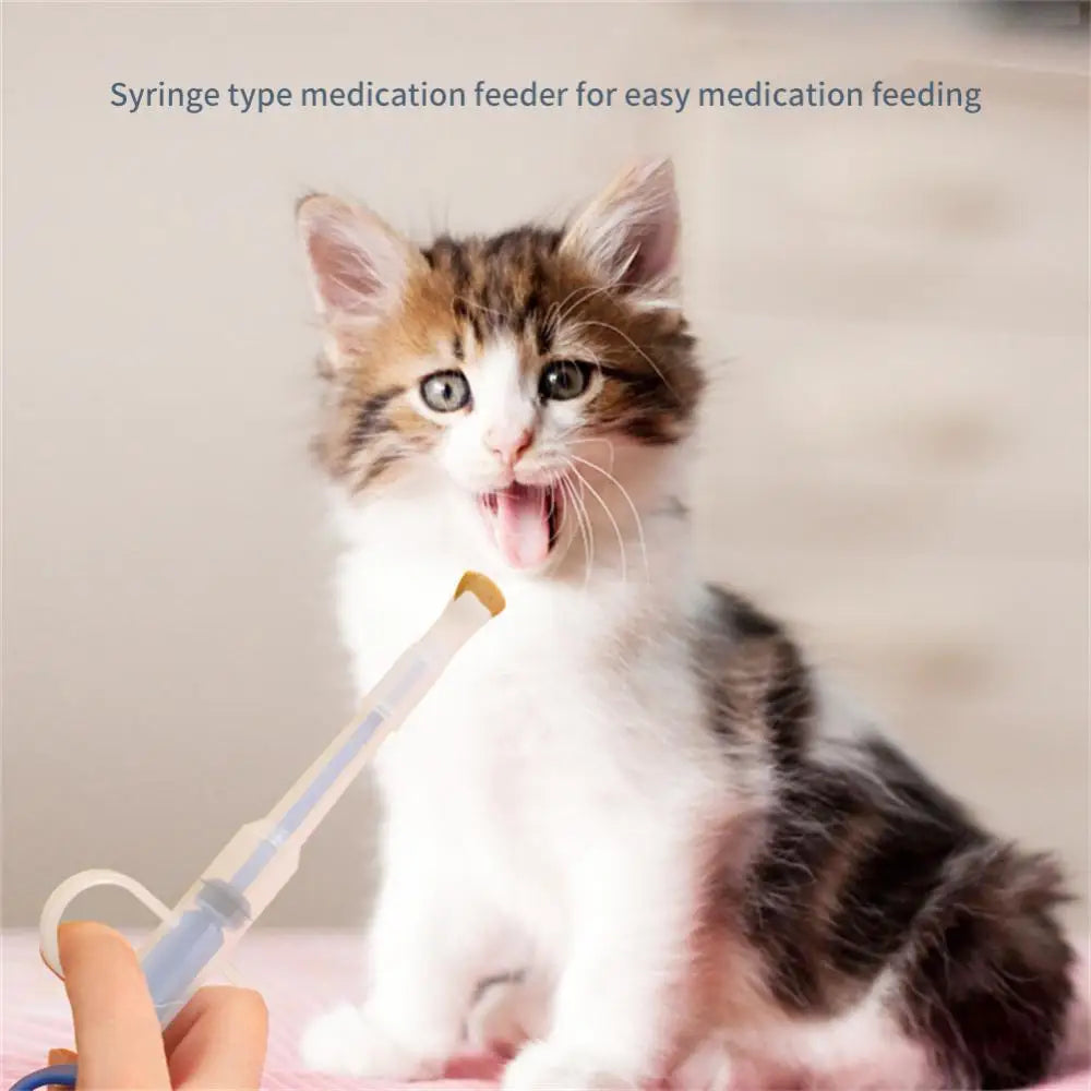 Pets Syringe Cat Dog Pill Dispenser