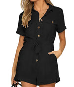 Women's Casual Pocket Jumpsuit