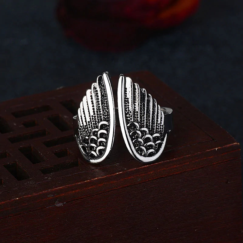 Vintage Angels Cemented Carbide Men's Ring