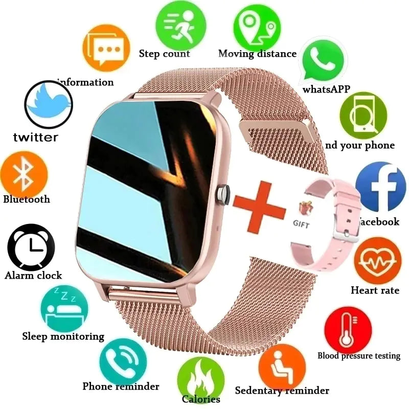 IP67 Touch Call Fitness Smartwatch