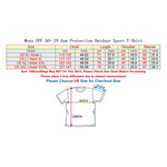 Quick-drying long sleeve tee SizeChart