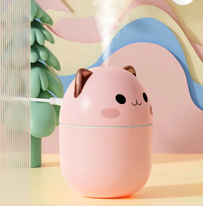 Cute Cat Ultrasonic Air Humidifier