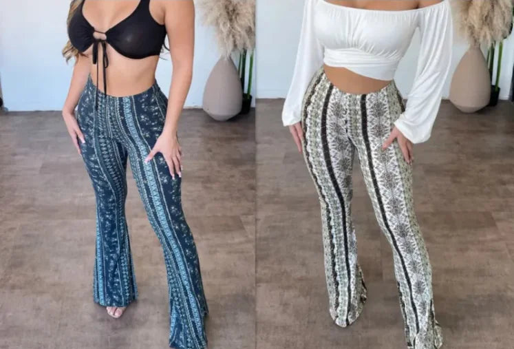 Woman modeling a form-fitting, dark blue denim jumpsuit with short sleeves, button-down front, and chest pockets, shown from front, three-quarter, and back views. She pairs the outfit with clear high-heeled sandals and a small white handbag