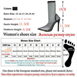 Crystal Mesh Pointed Stilettos Shoes Size Chart