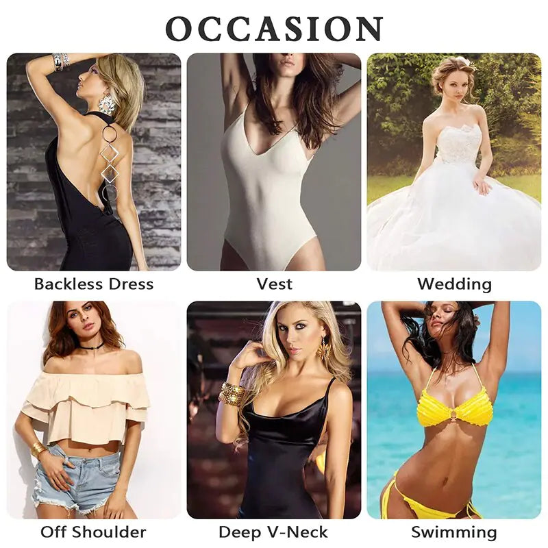 Women's Invisible Self-Adhesive Bra