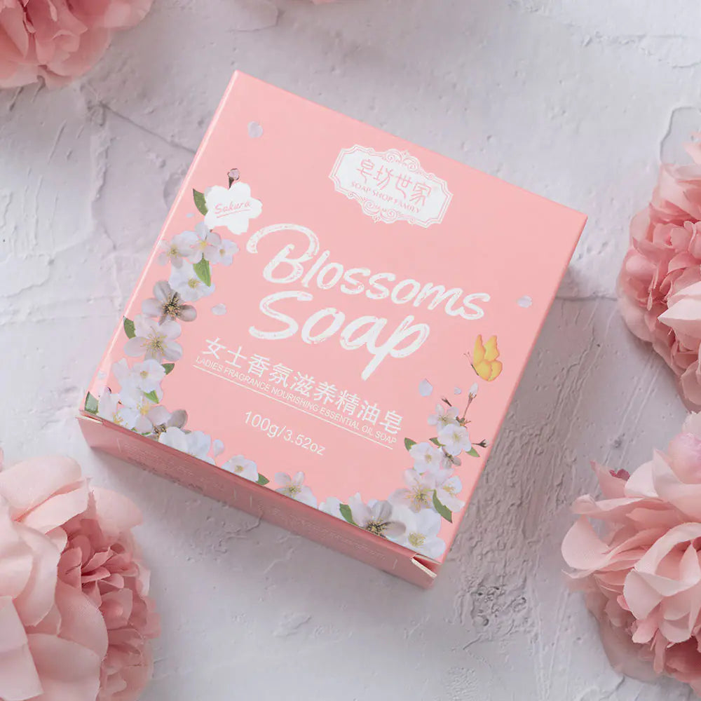 Cherry Blossom Petals Soap Bar