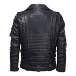 Men's Hard Core Batik Leather Jacket