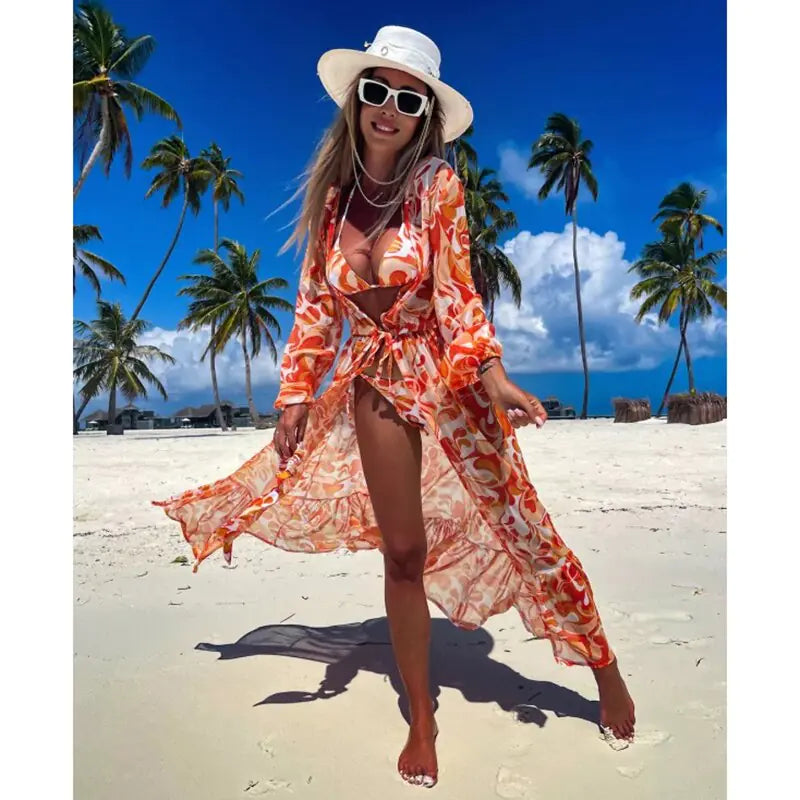 Women's Summer Beach Swimsuit Free-Wear