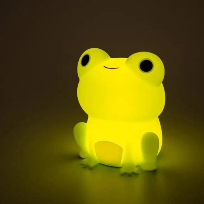 Silicone Frog Sleeping Night Light