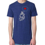 Men's Heart Thinking Heart T-Shirt