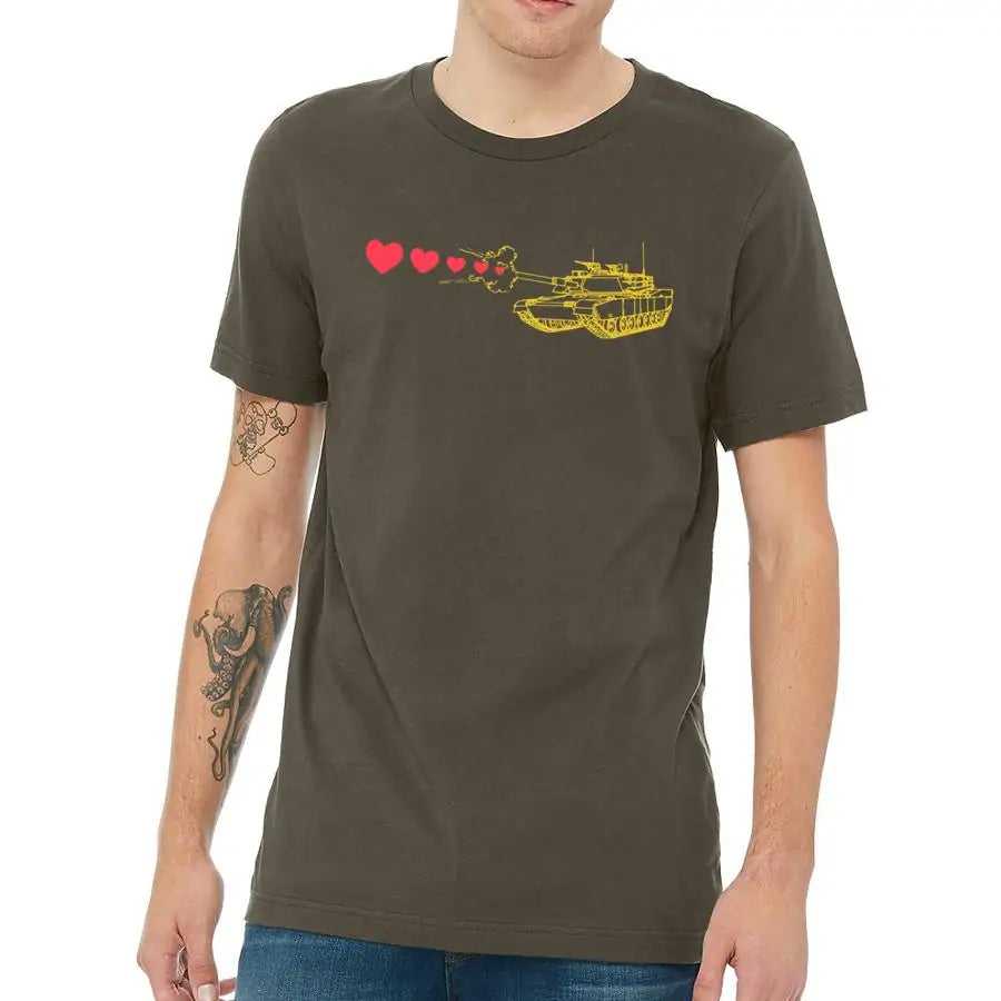 Peaceful War Love Tank T-shirt