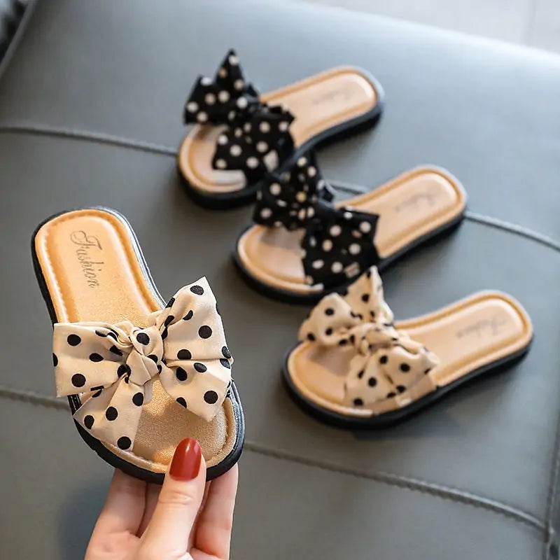 Kids Open Toe Slippers