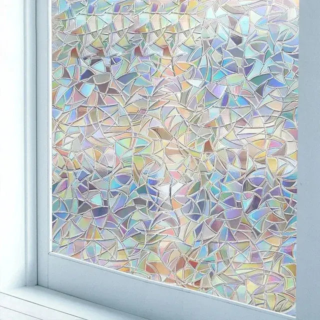 Tri-Dimensional Colorful Window Sticker