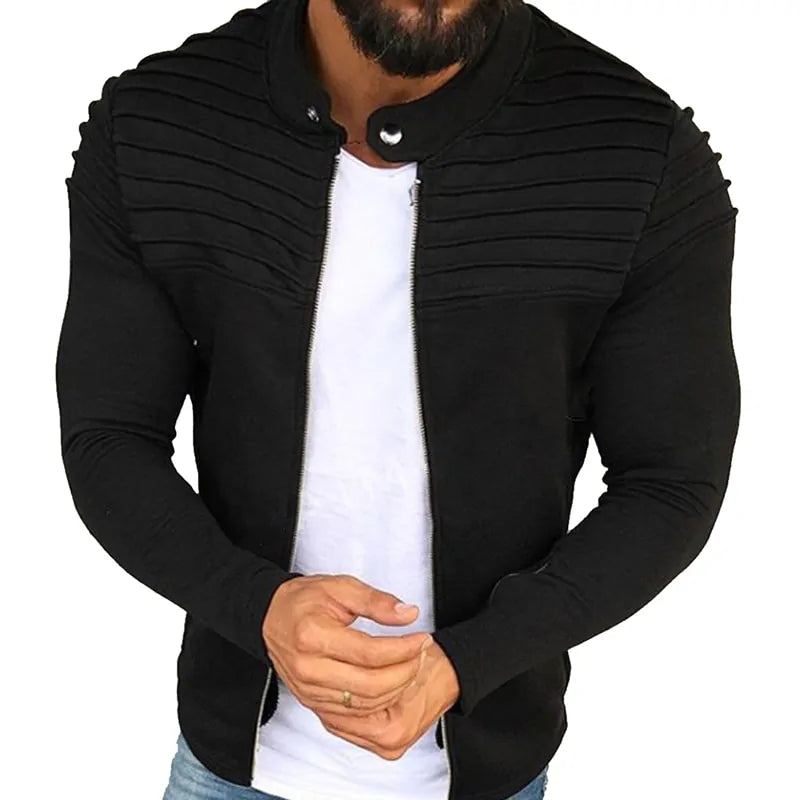 Black Bomber Jacket