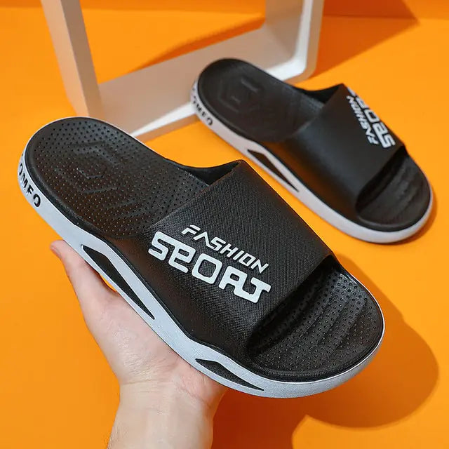 Trendy summer slippers