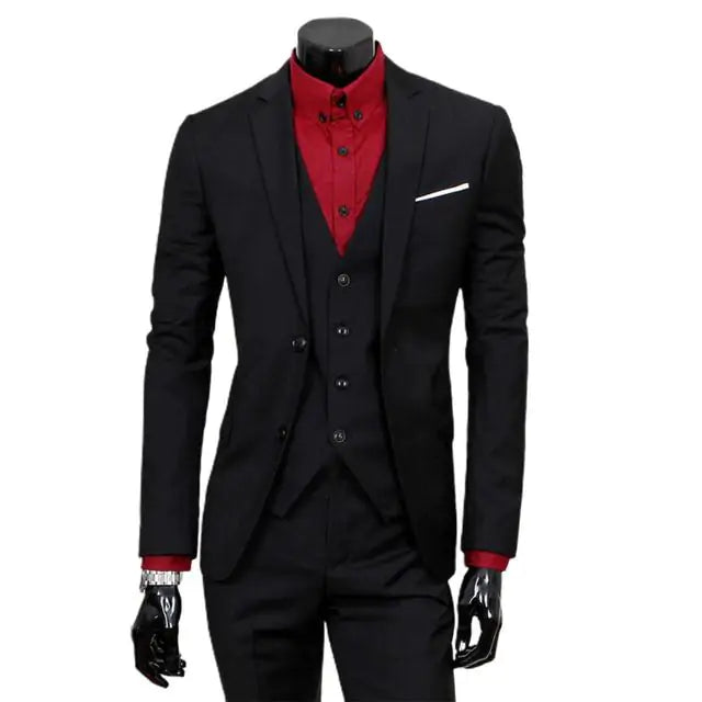 Classic Business Slim Fit Suit