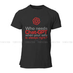 Wife Hip Hop Chat GPT T-Shirt