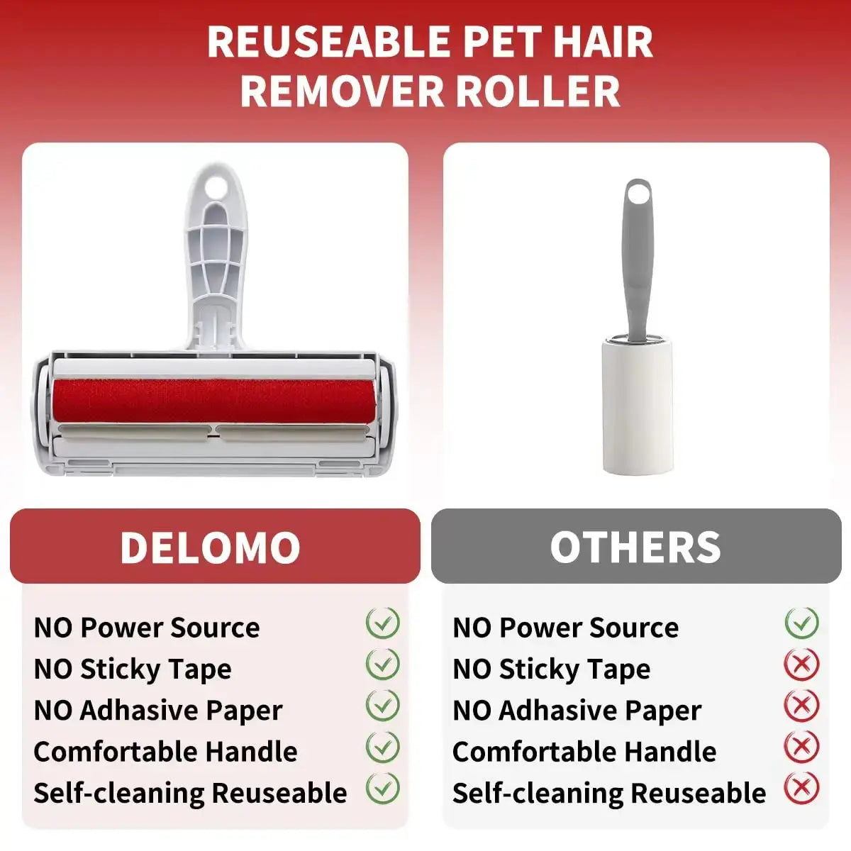 Pet Dog Cat Hair Grooming Roller