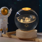 Crystal Ball Cosmos Lamp