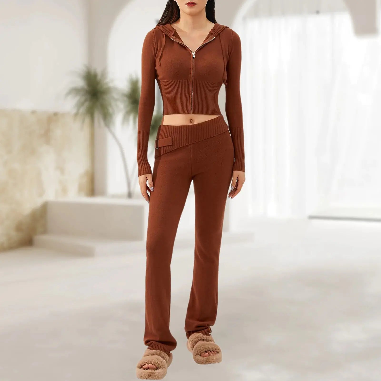 Knitted Two-Piece Set for Spring