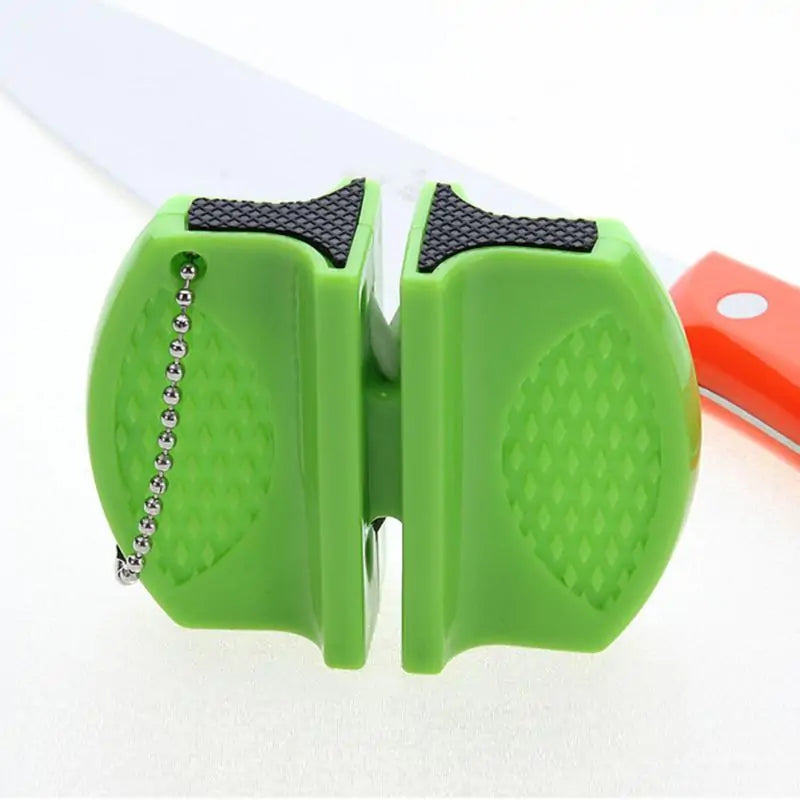 Compact Ceramic Knife Sharpening Tool