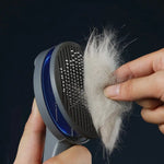 Pets Cat Dog Puffy Fur Comb Brush