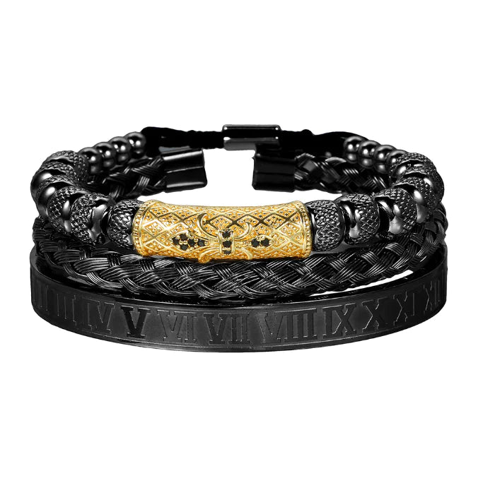 Men's Roman Numbers Fashion Bracelet