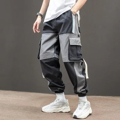 Men's Slim-Fit Designer Cargo Trousers