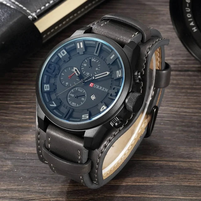 Leather Strap Timepiece