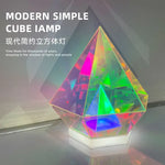 Pyramid Prism Bedroom Night Light