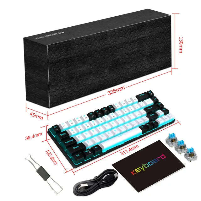 ergonomic key arrangement and build quality