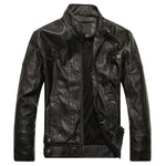 Men's Premium Zipper Leather Jacket