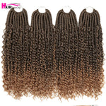 Close-up of Air Goddess Braid Hair Extension