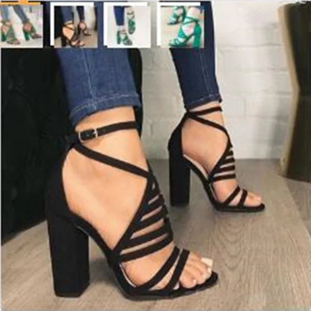 women's Ankle strap heels