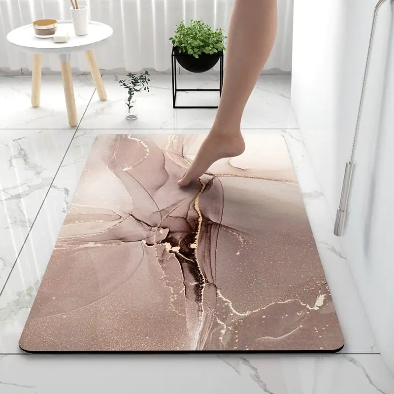 STOMART.CO.UK Earth Non-slip Rubber Mat Bathroom Home Goods Kitchen Free Text