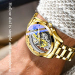 Men's Mechanical Skeleton Watch