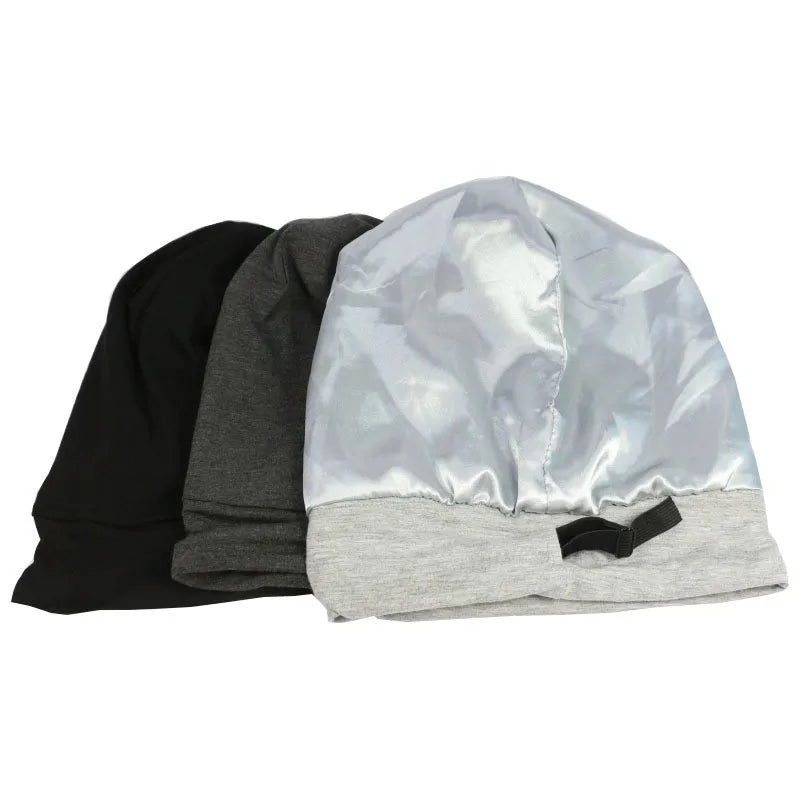 Stretchable Satin Sleep Bonnet