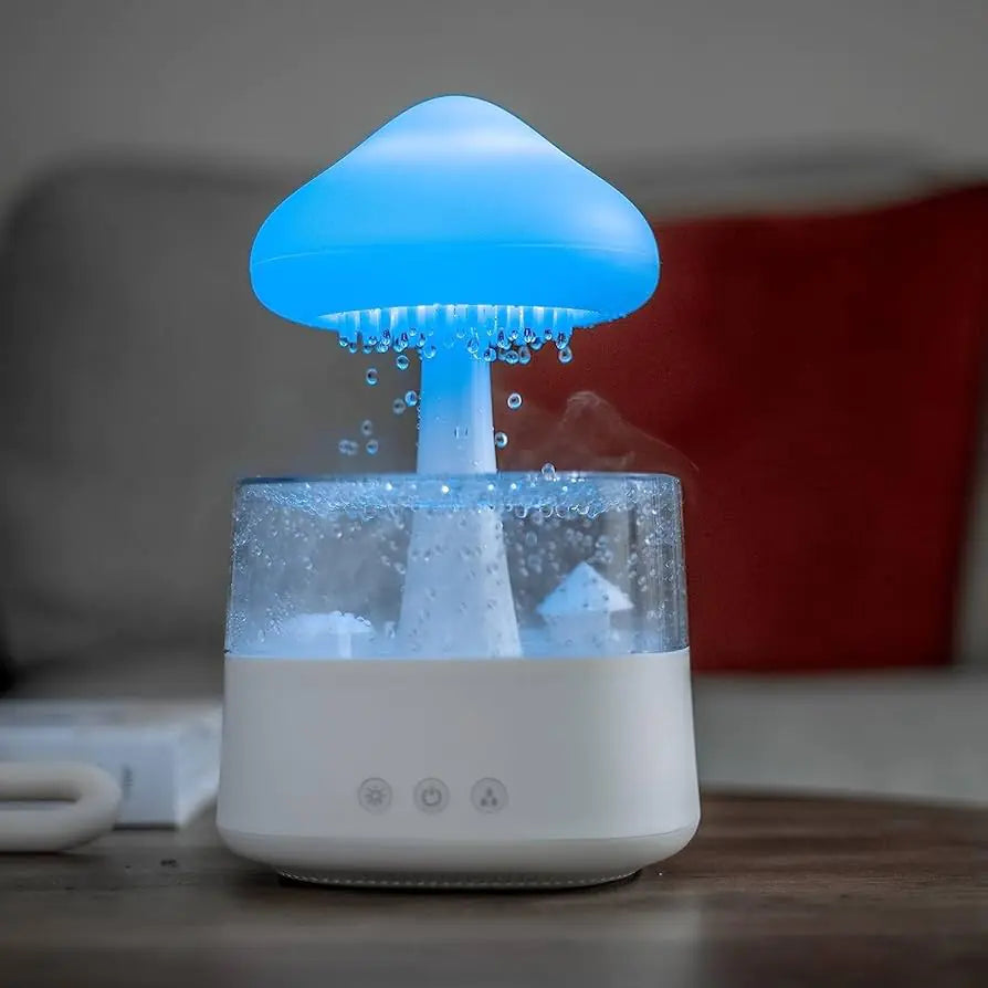 Mushroom Rain Cloud Indoors Air Humidifier