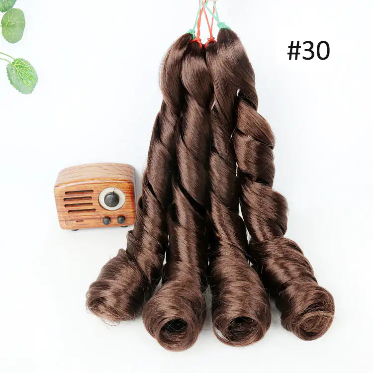 Spiral Curl Synthetic Hair Braids
