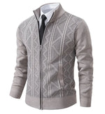 Men’s Elegant Knit Cardigan for Office Wear