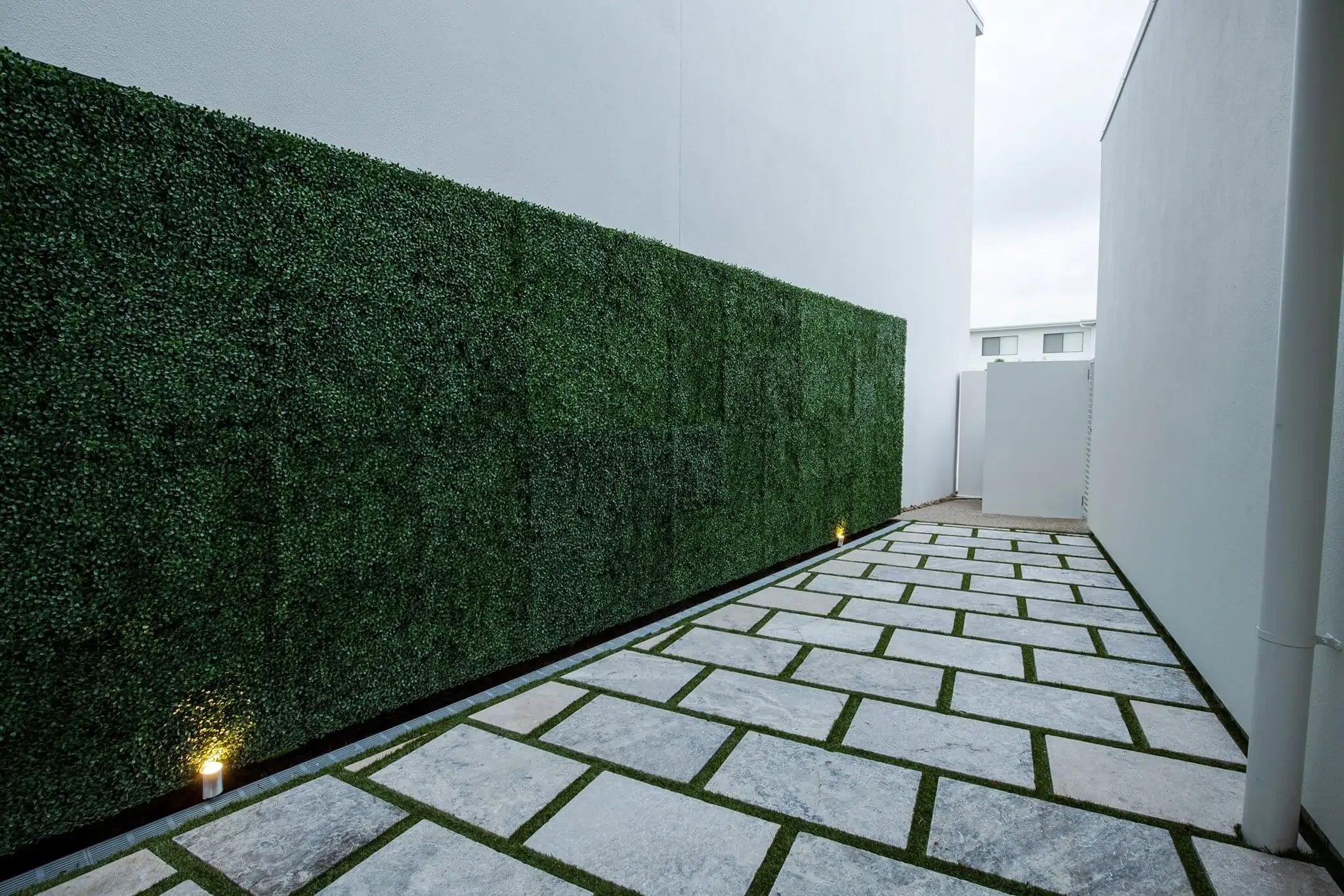 Artificial UV-Resistant Boxwood Green Wall